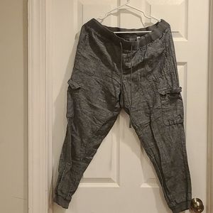 NY & CO Linen Jogger pants